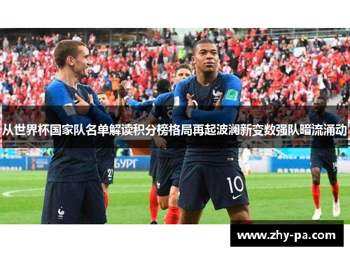 从世界杯国家队名单解读积分榜格局再起波澜新变数强队暗流涌动